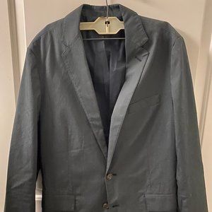 Men's Navy J Crew Unconstructed Blazer M (fits S)